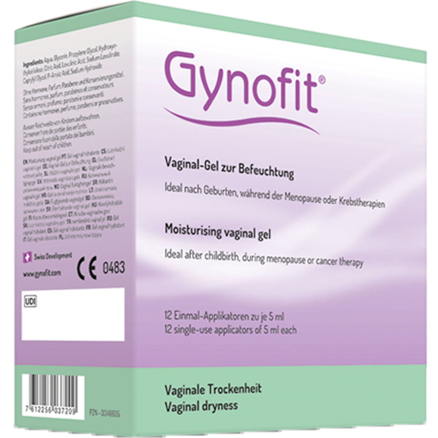 GYNOFIT Vaginal-Gel zur Befeuchtung 12X5 ml