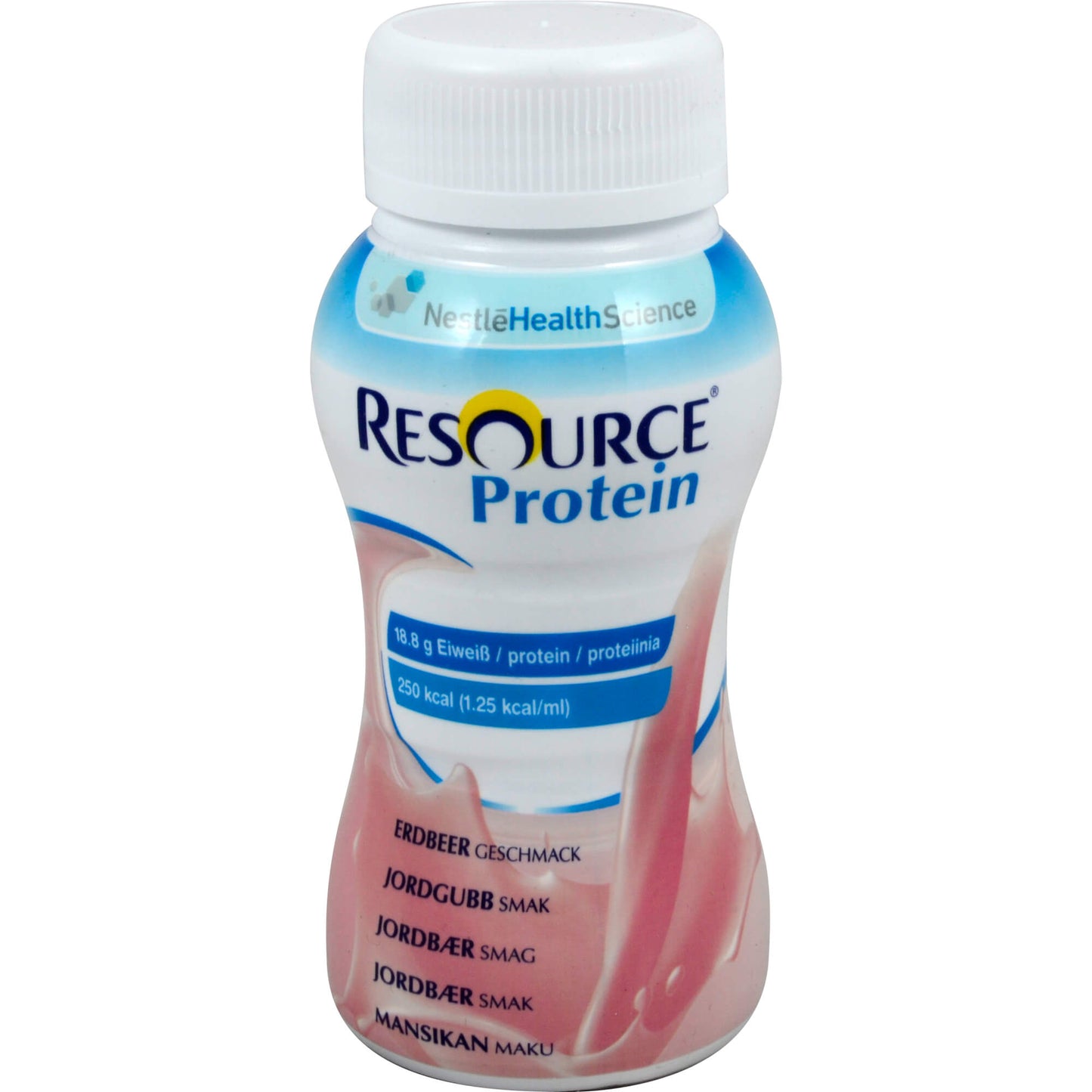 RESOURCE Protein Drink Erdbeer 6X4X200 ml