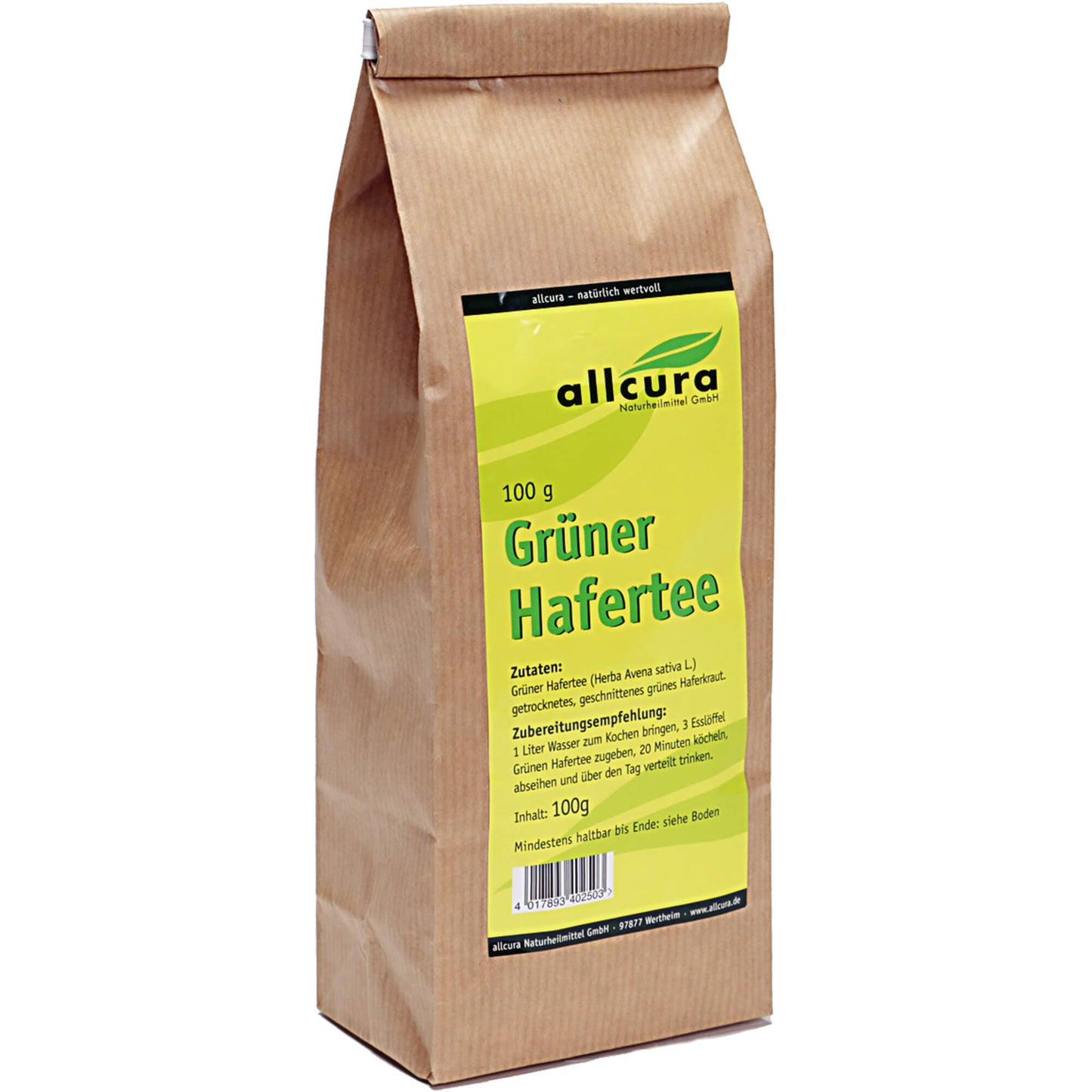 GRÜNER HAFERTEE 100 g
