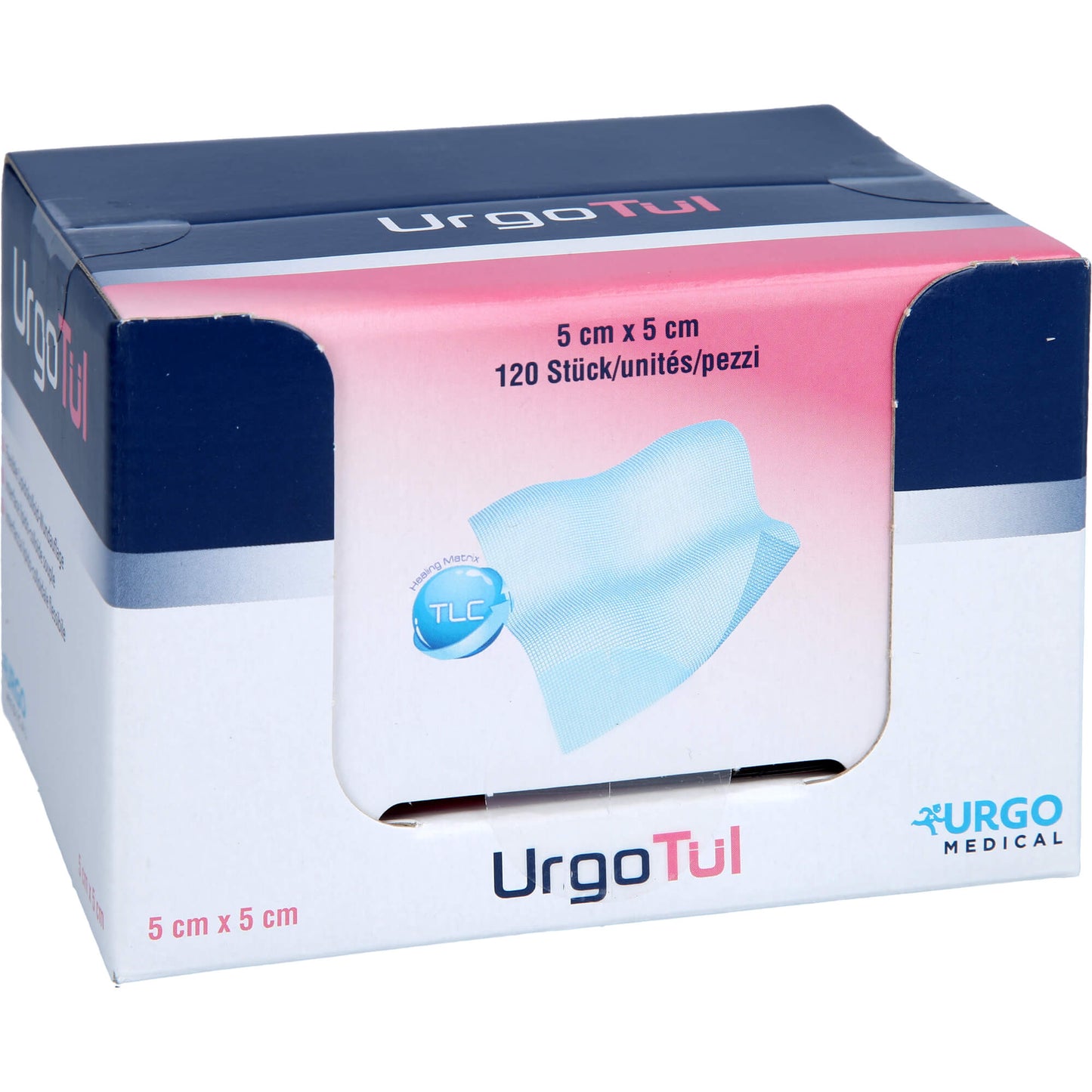 URGOTÜL 5x5 cm Wundgaze Spender 120 St