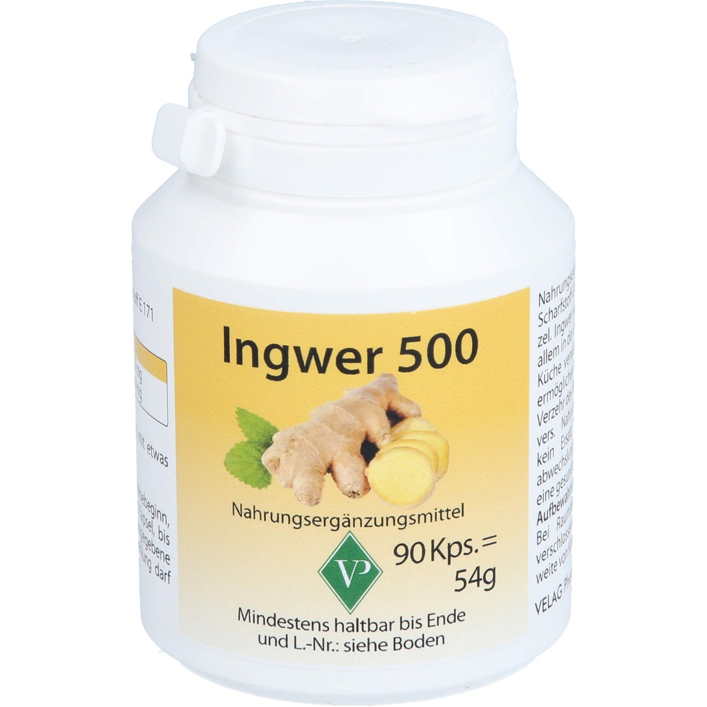 INGWER 500 Kapseln 90 St