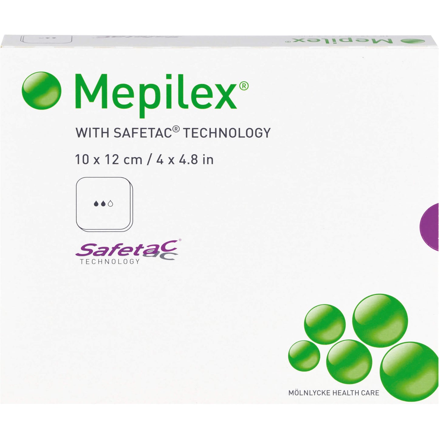 MEPILEX 10x12 cm Schaumverband 5 St