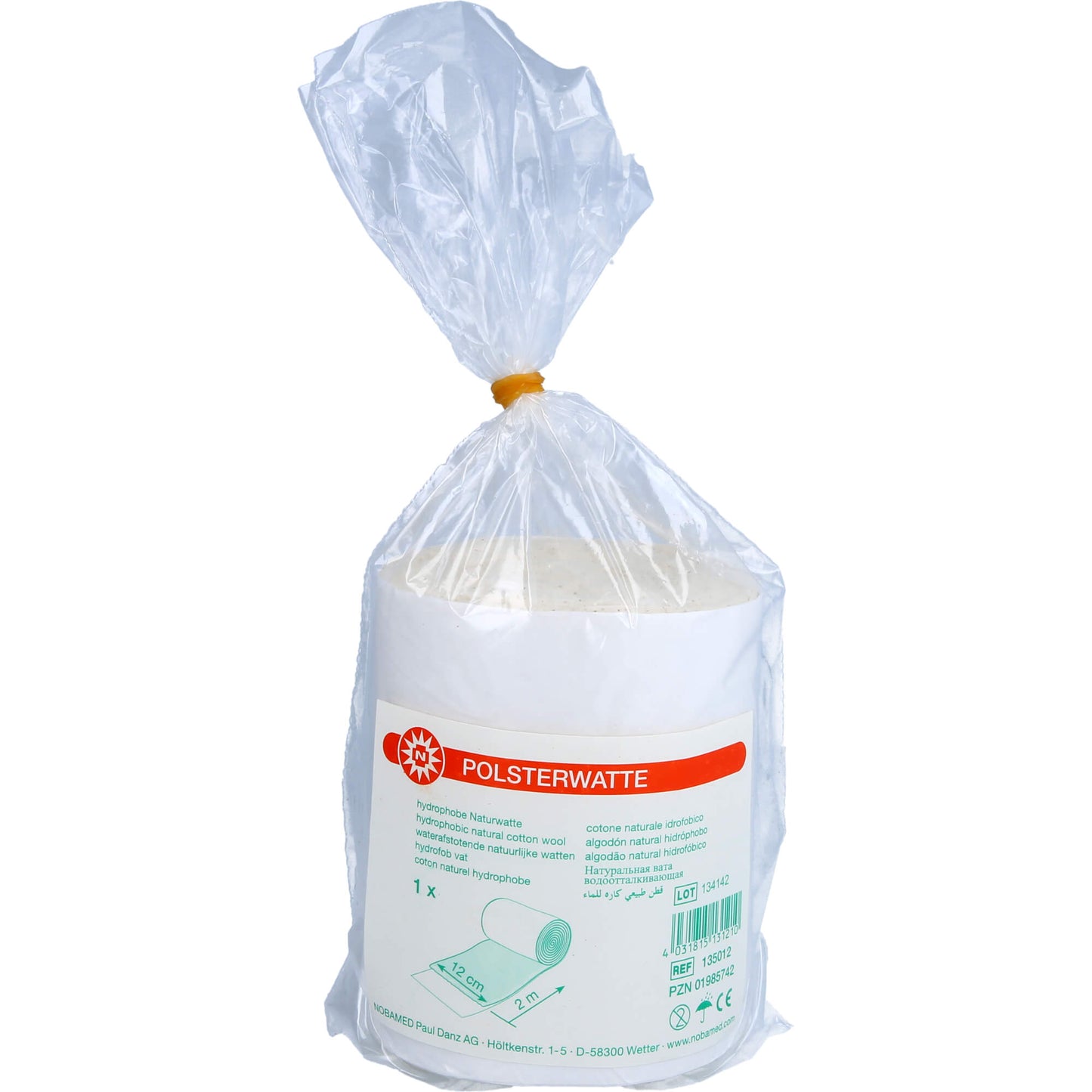 POLSTERWATTE gerollt 12 cmx2 m 1 St