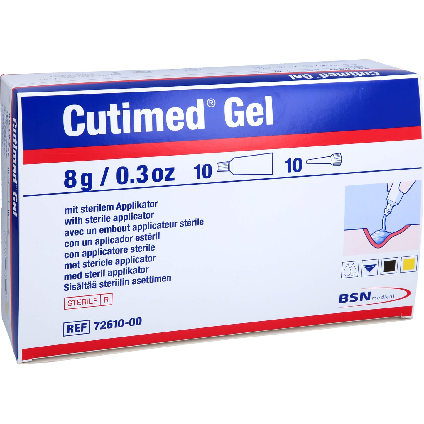 CUTIMED Hydrogel amorph 10X8 g