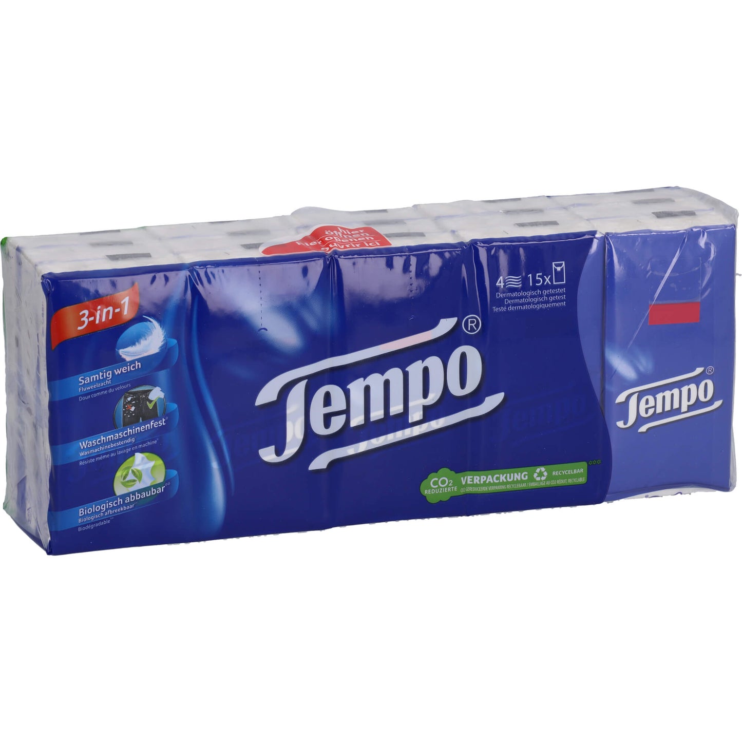 TEMPO Taschentücher ohne Menthol 5404 15X10 St