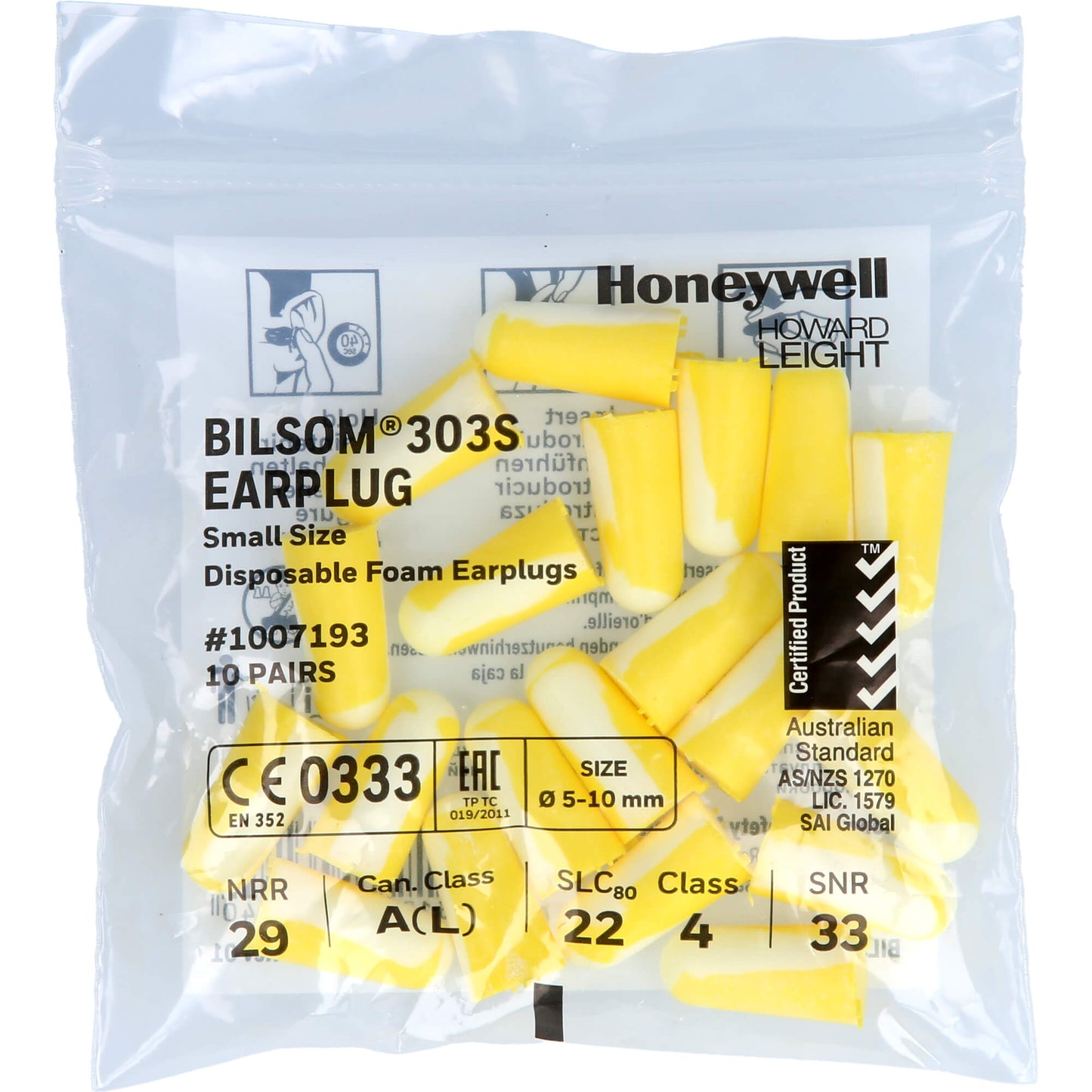 BILSOM Gehörschutzstöpsel 303 small 20 St