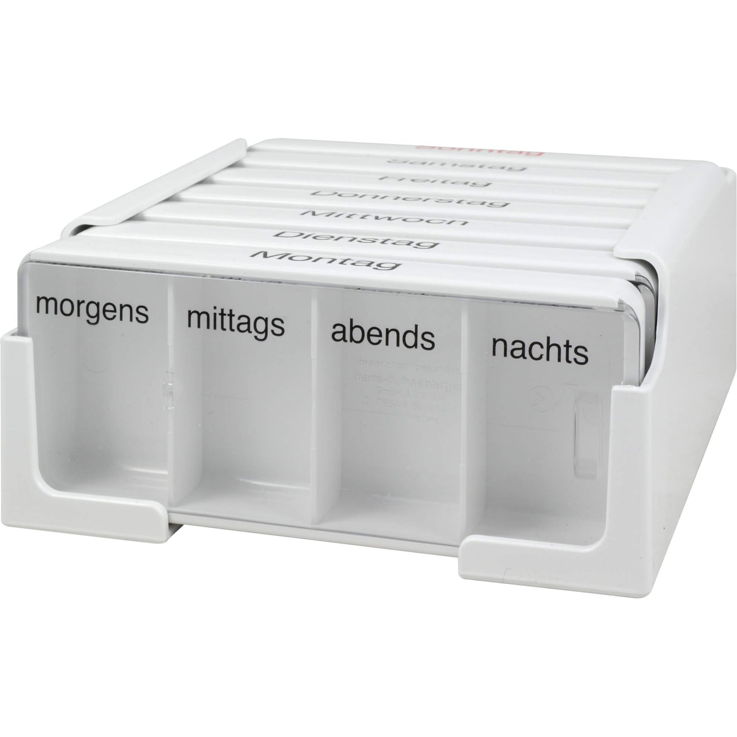 MEDI 7 Medikamentendos.f.7 Tage weiß 1 St