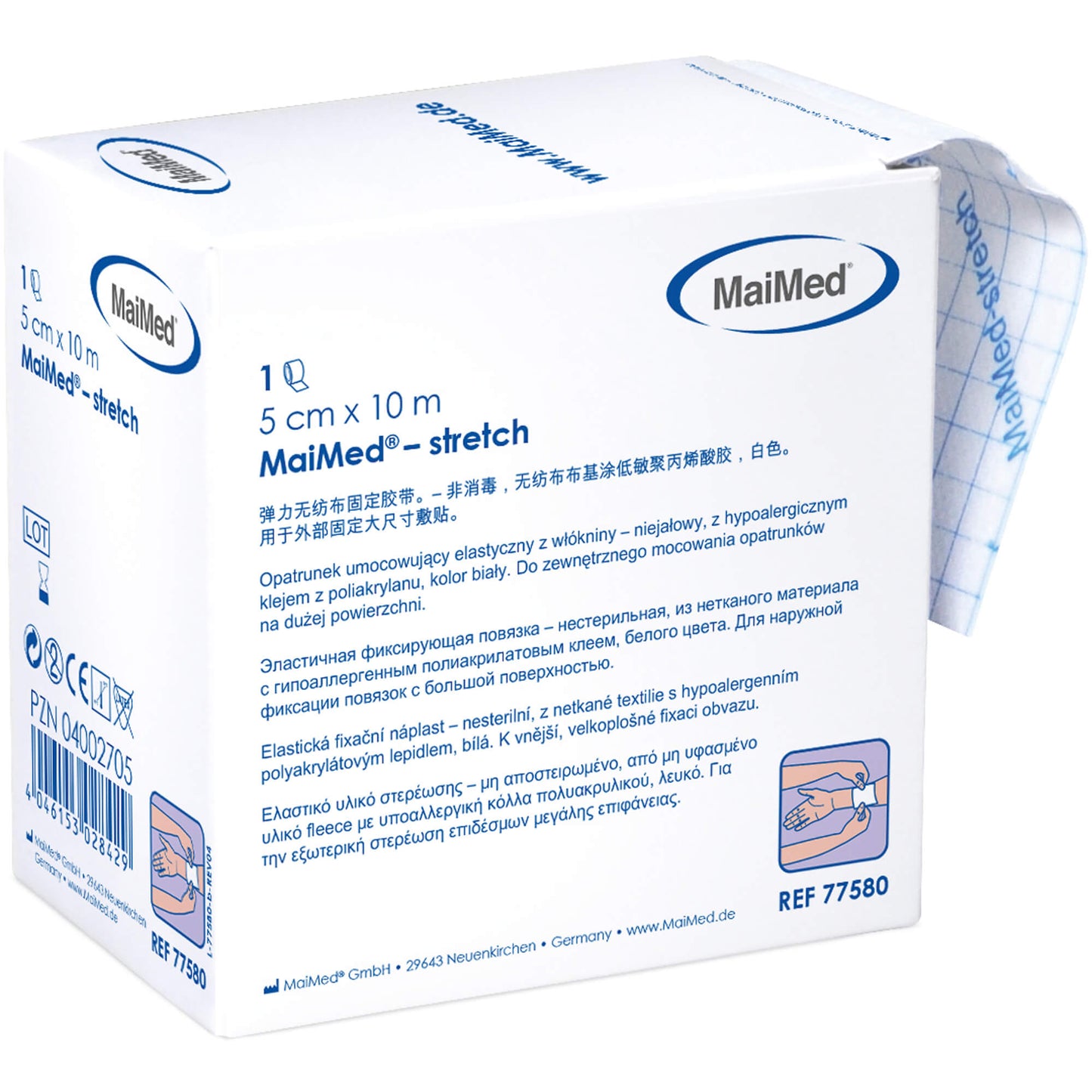 MAIMED Stretch Fixiervlies 5 cmx10 m 1 St