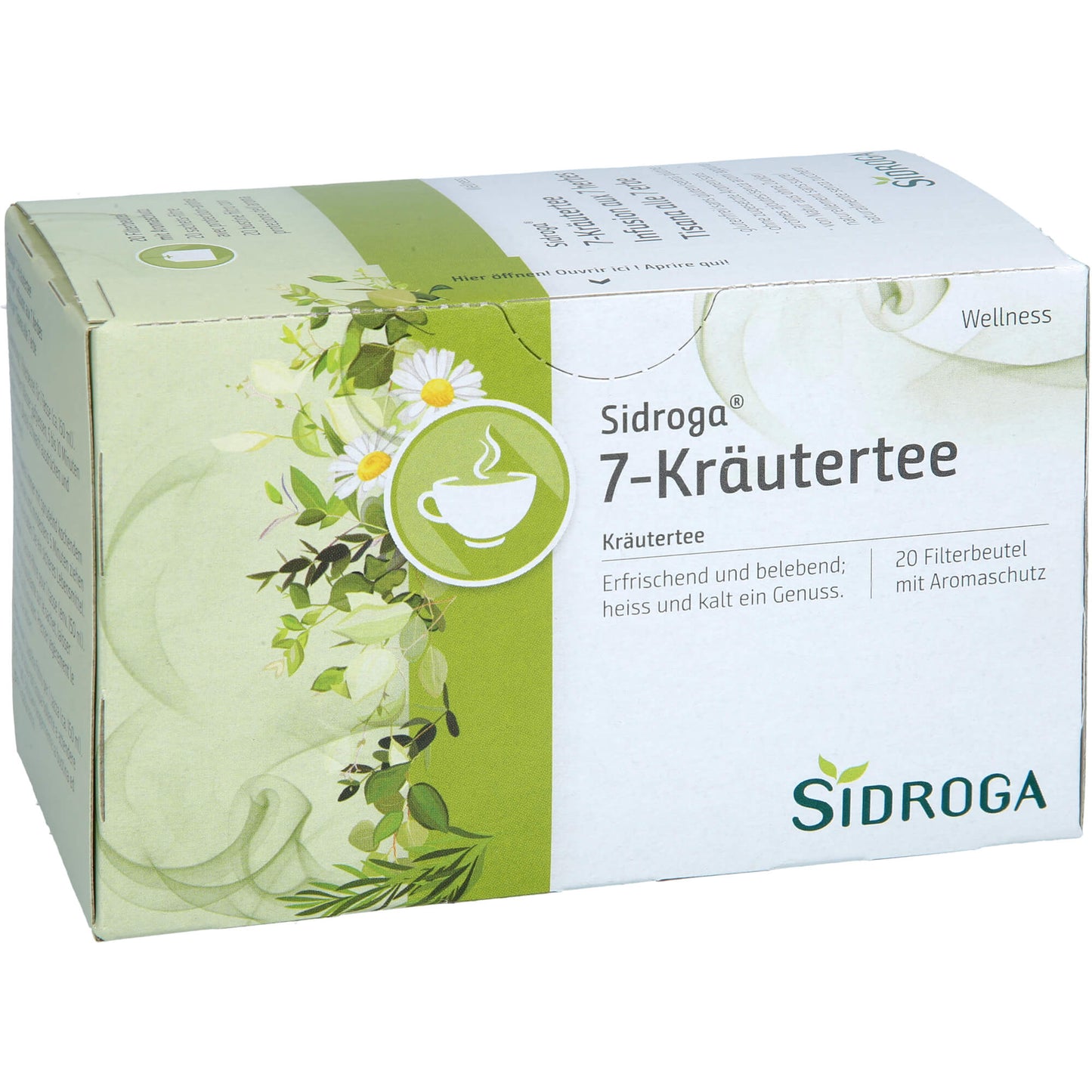 SIDROGA Wellness 7-Kräutertee Filterbeutel 20X2.0 g