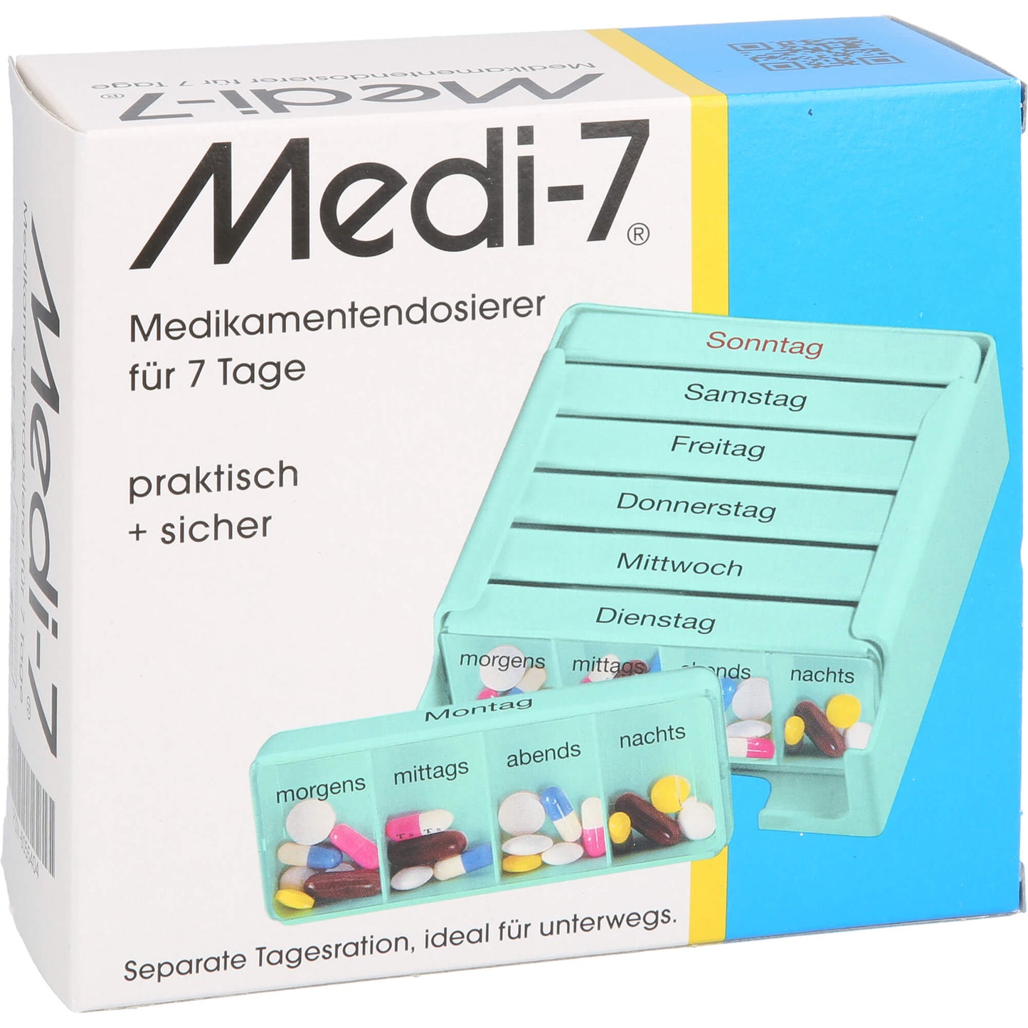 MEDI 7 Medikamentendos.f.7 Tage türkis 1 St