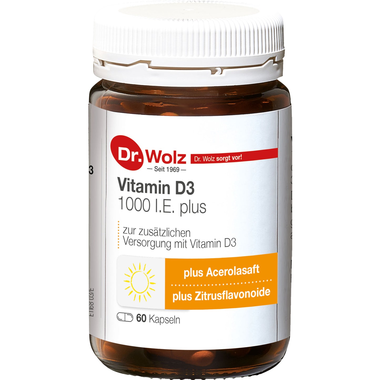 VITAMIN D3 1000 I.E. plus Dr.Wolz Kapseln 60 St