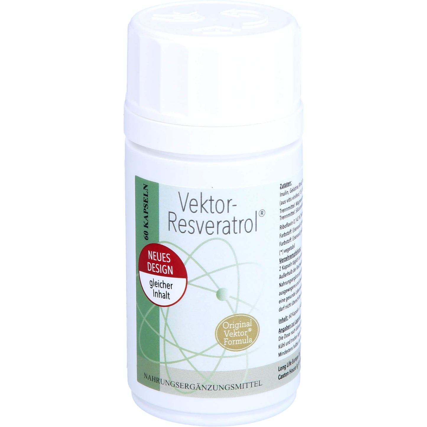 VEKTOR Resveratrol Kapseln 60 St