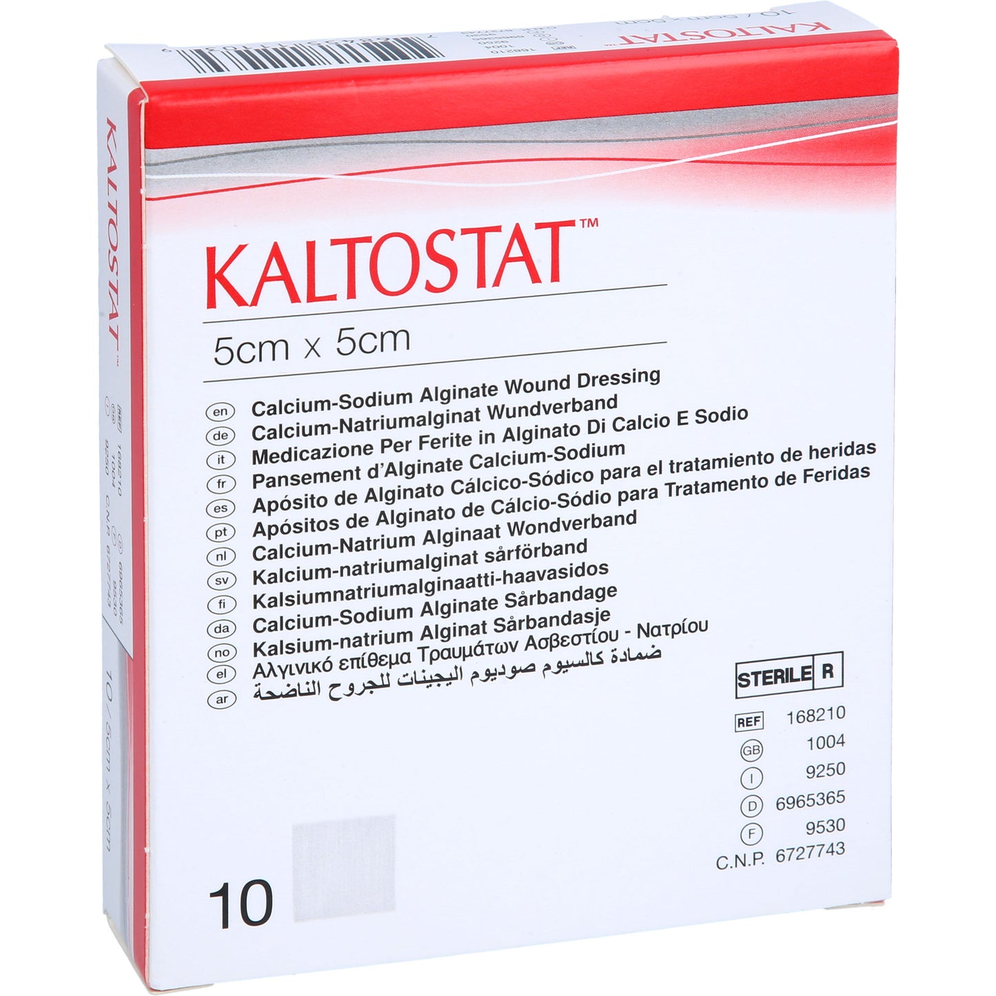 KALTOSTAT Kompressen 5x5 cm 1X10 St