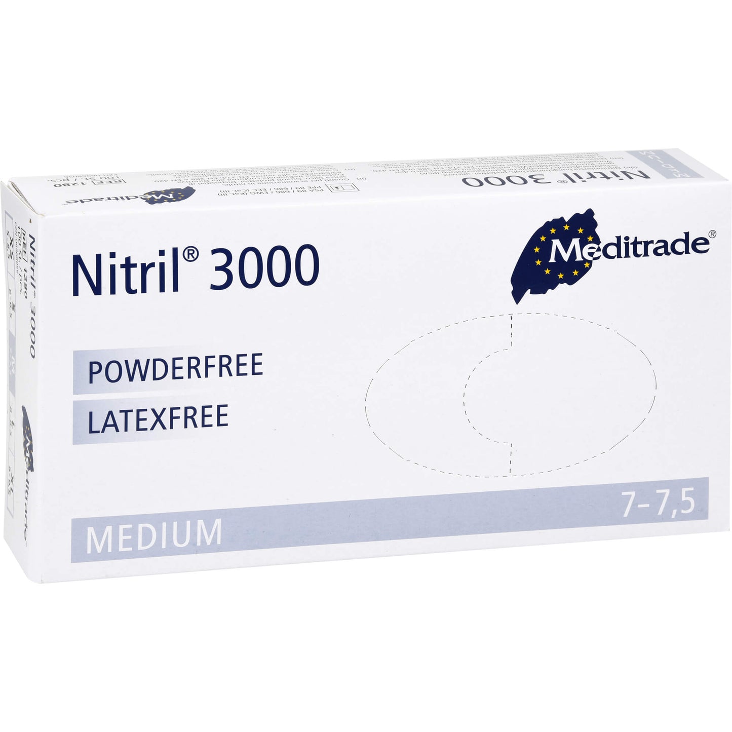 NITRIL 3000 Unt.Handschuhe unsteril M 100 St
