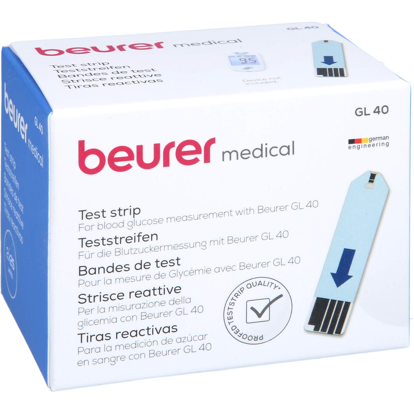 BEURER GL40 Blutzuckerteststreifen 50 St