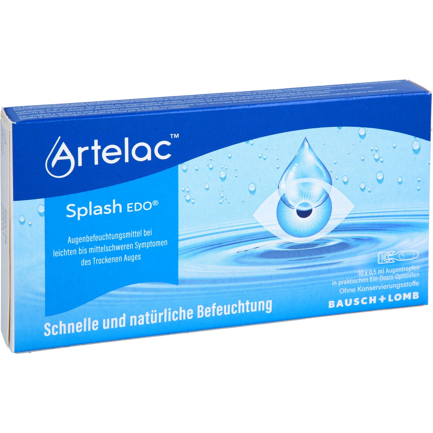 ARTELAC Splash EDO Augentropfen 10X0.5 ml