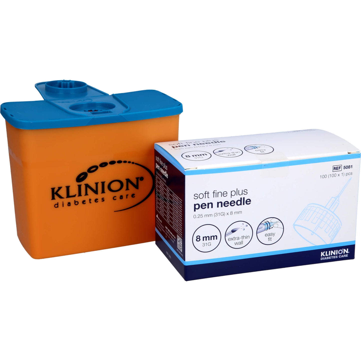 KLINION Soft fine plus Pen-Nadeln 31 G 0,25x8 mm 110 St