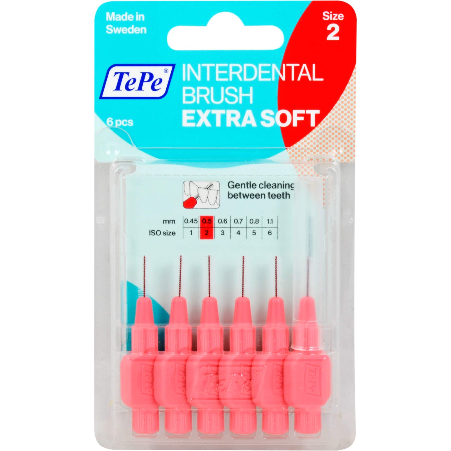 TEPE Interdentalbürste x-weich 0,5mm 6 St