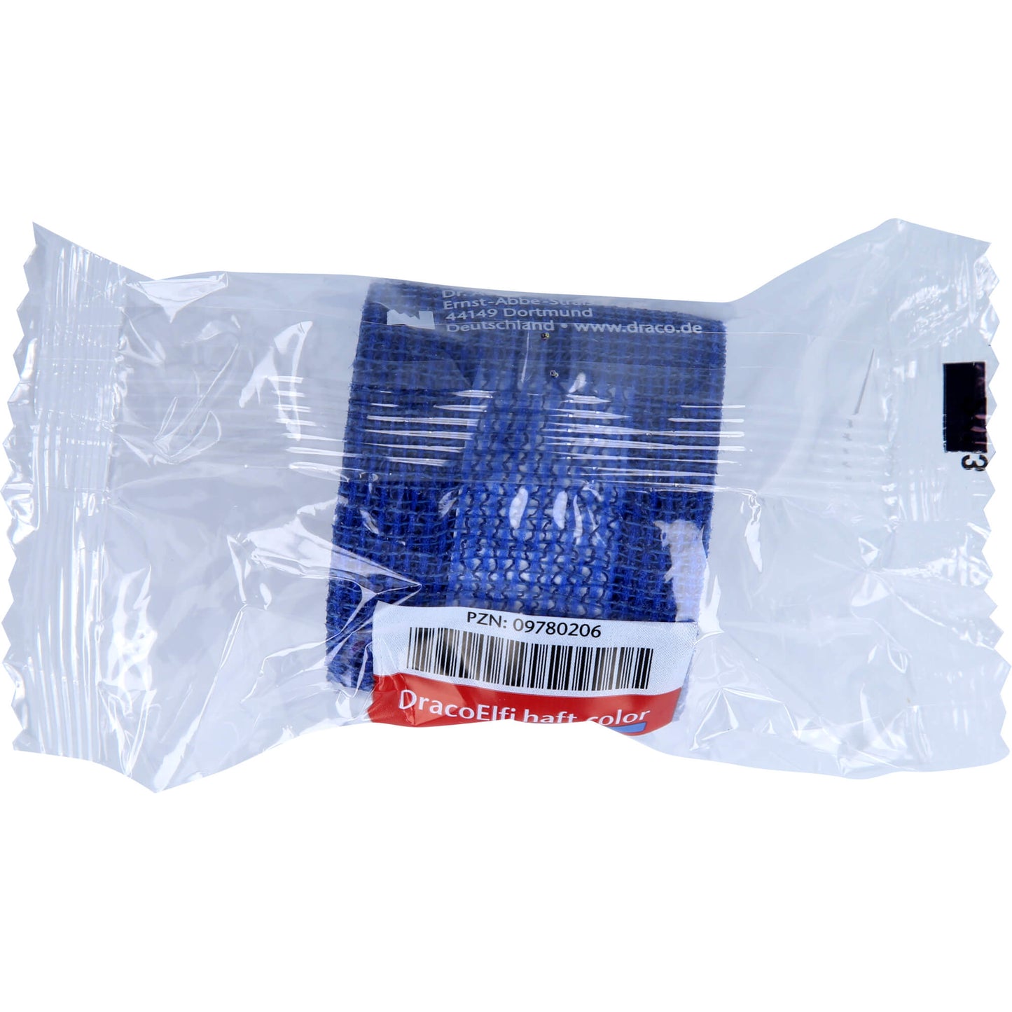 DRACOELFI haft color elast.Fixierb.4 cmx4 m blau 1 St