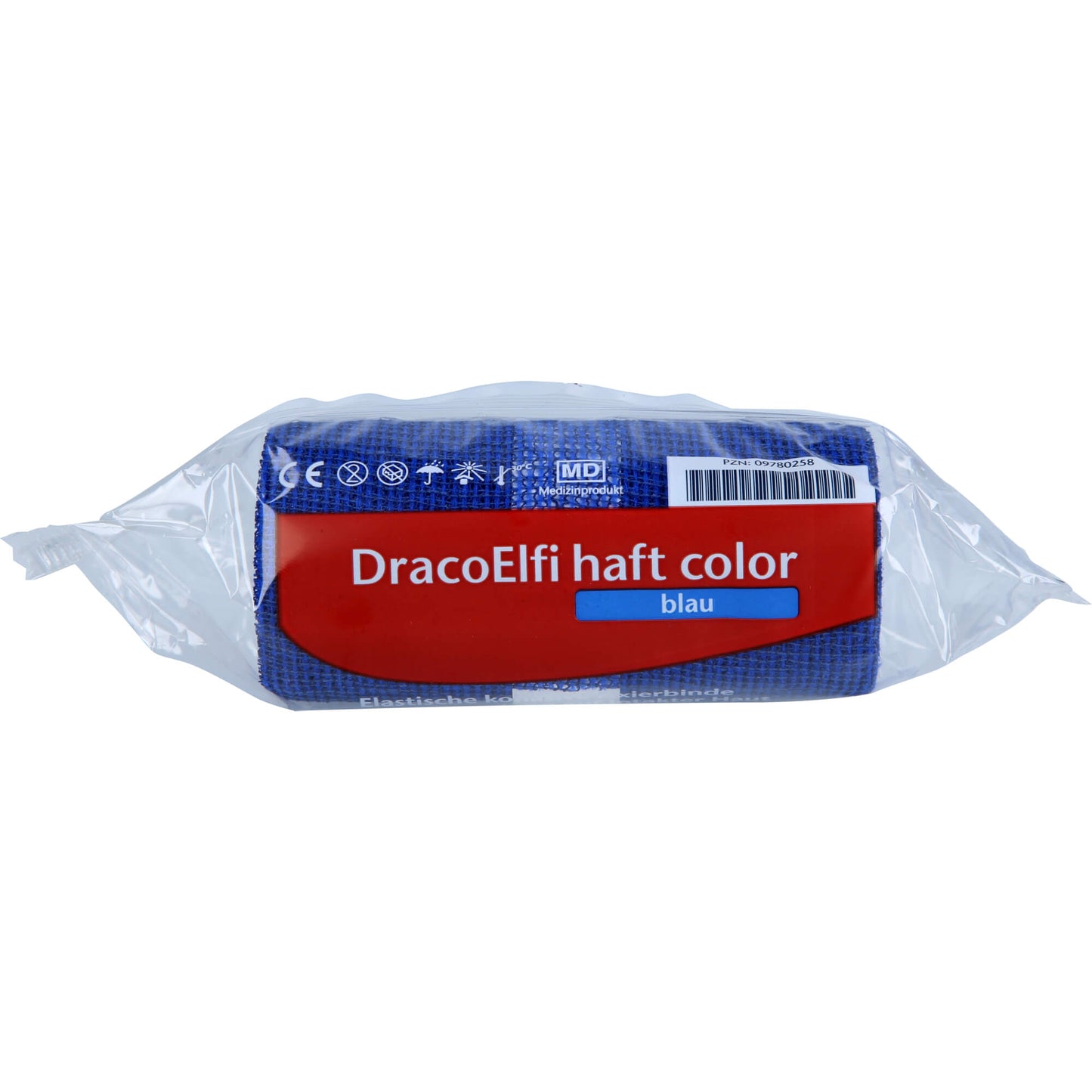 DRACOELFI haft color elast.Fixierb.10 cmx4 m blau 1 St
