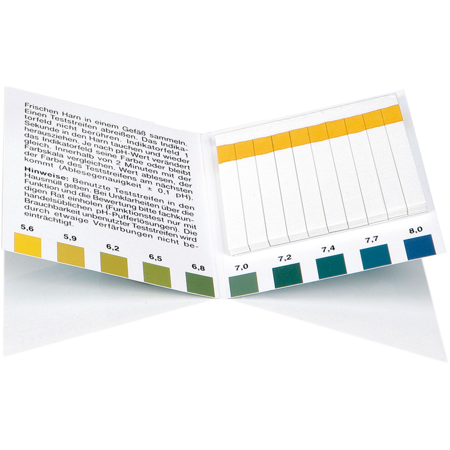 BLEMASTRIP pH 5,6-8,0 Teststreifen 120 St