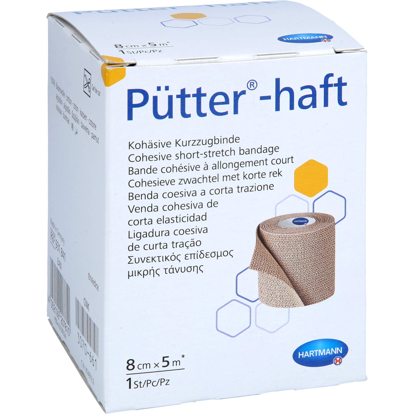 PÜTTER-haft Binde 8 cmx5 m 1 St