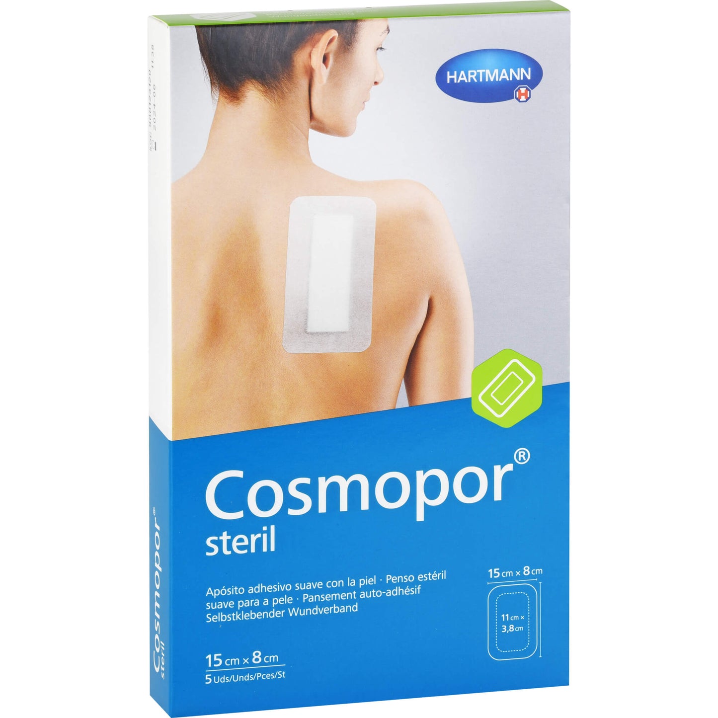 COSMOPOR steril Wundverband 8x15 cm 5 St