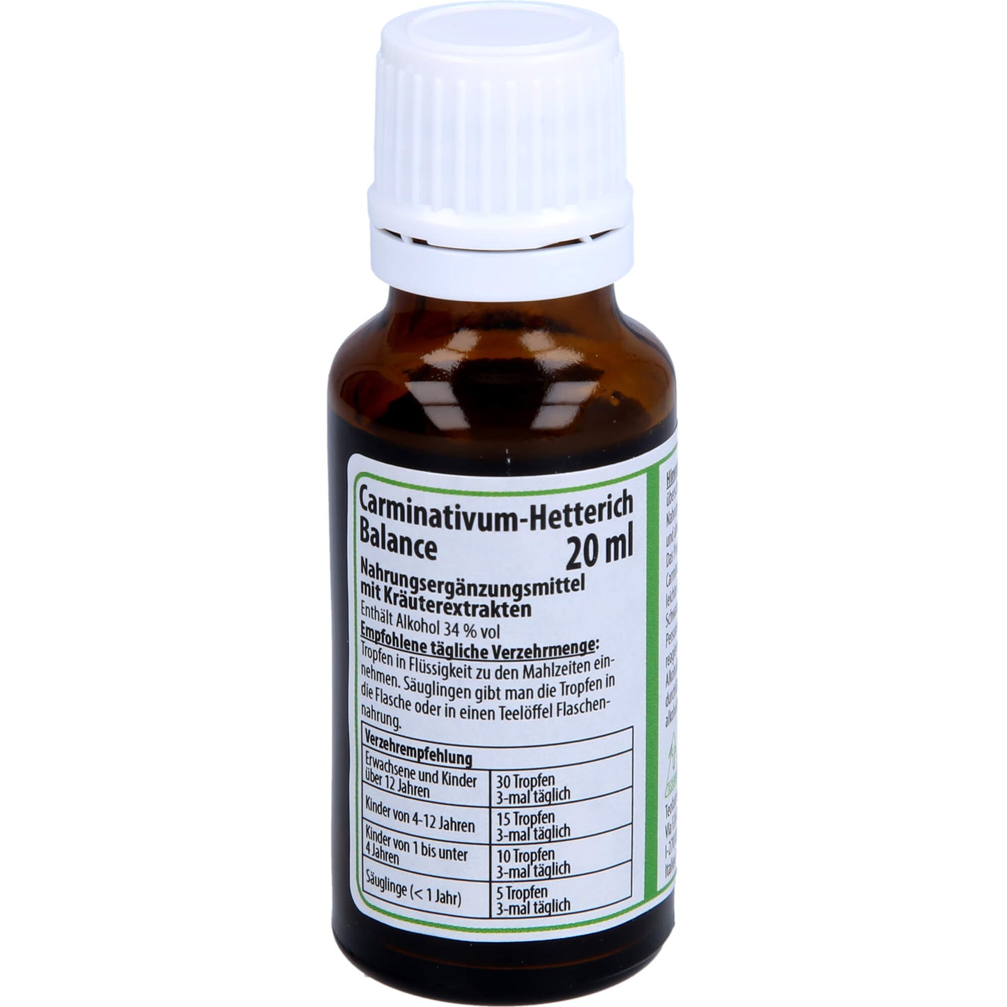 CARMINATIVUM Hetterich Balance Tropfen z.Einnehmen 20 ml
