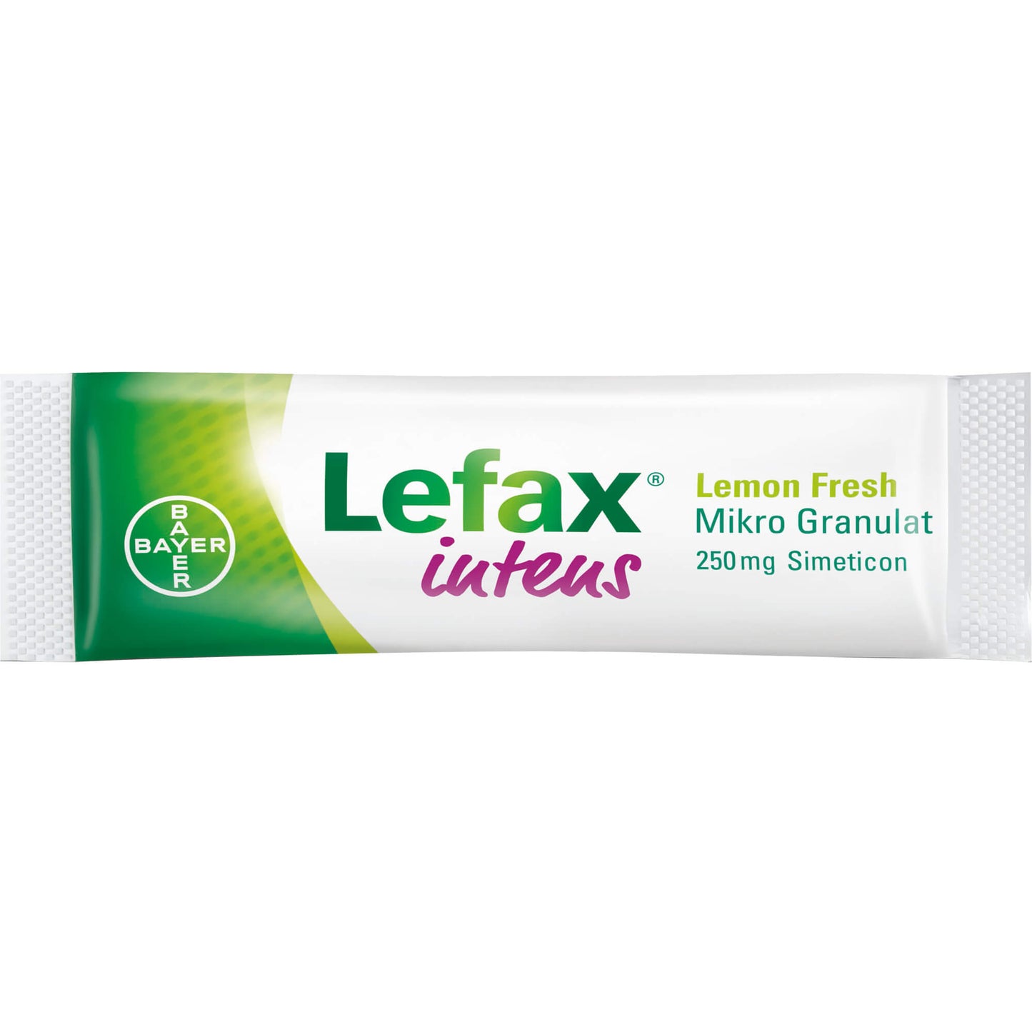 LEFAX intens Lemon Fresh Mikro Granul.250 mg Sim. 20 St