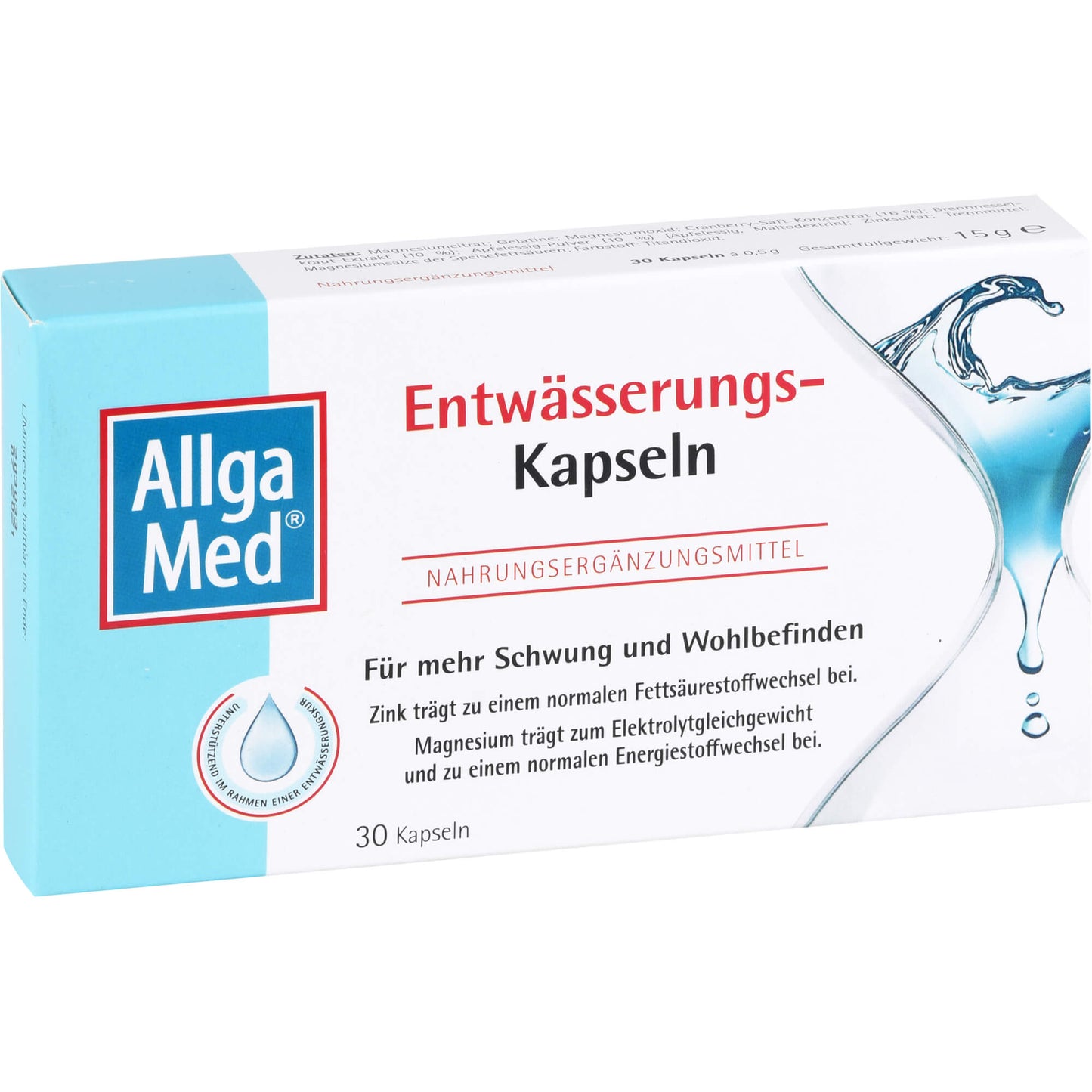 ALLGA MED Entwässerungs-Kapseln 30 St