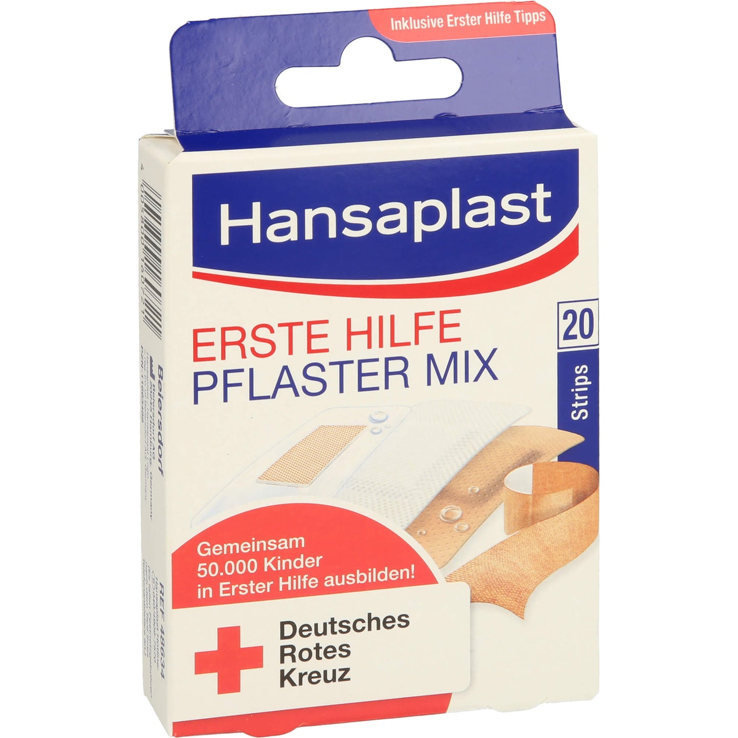 HANSAPLAST Erste Hilfe Pflaster Mix 20 St