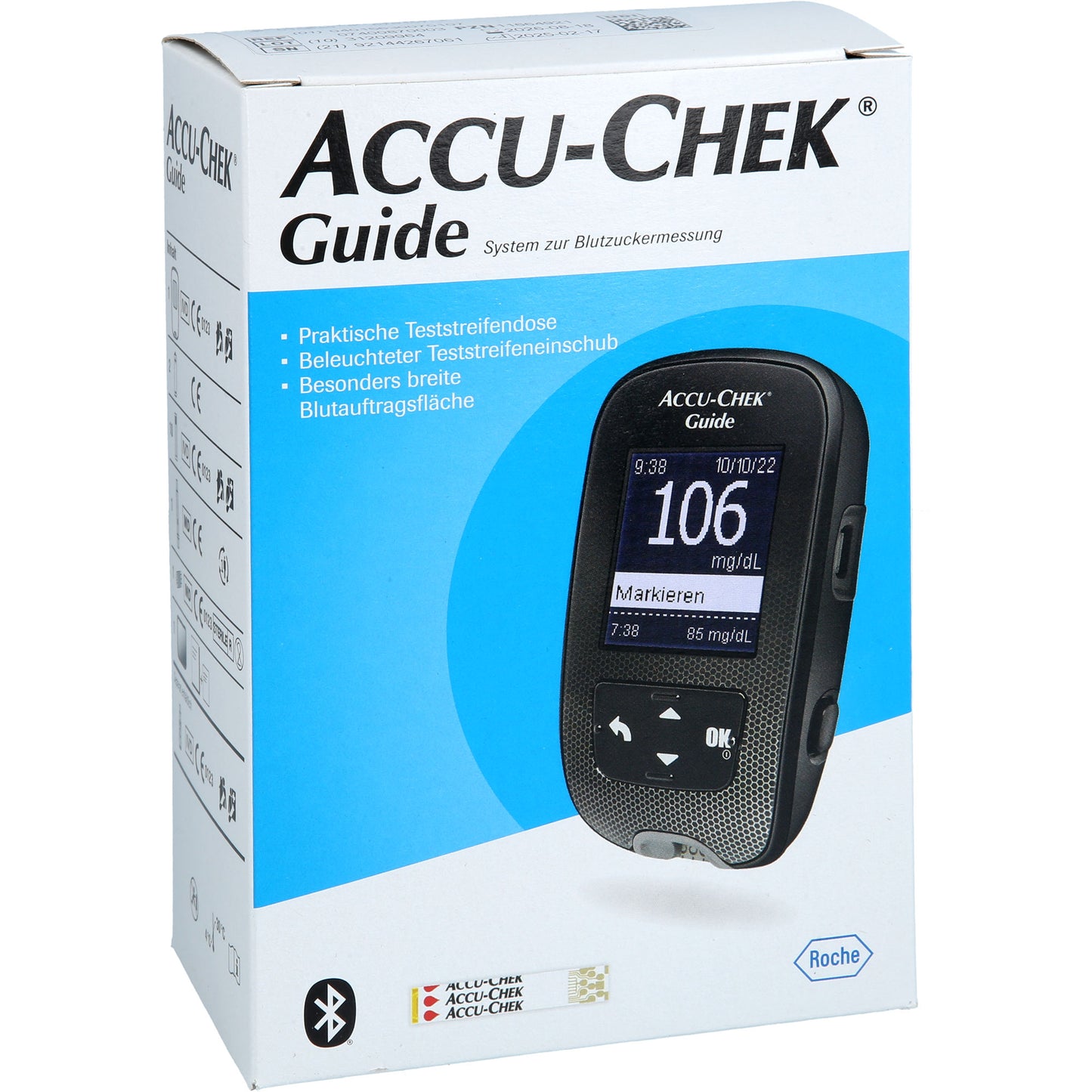 ACCU-CHEK Guide Blutzuckermessgerät Set mg/dl 1 St