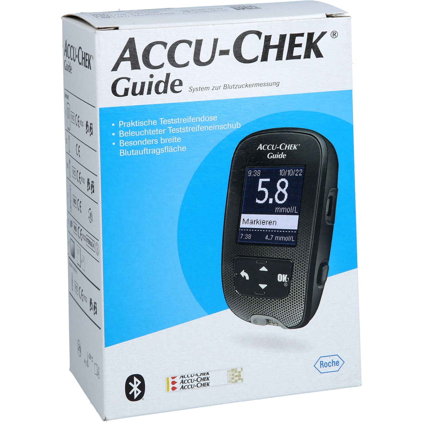 ACCU-CHEK Guide Blutzuckermessgerät Set mmol/l 1 St