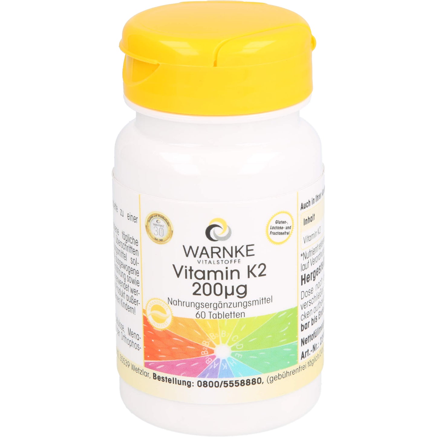 VITAMIN K2 200 µg Tabletten 60 St