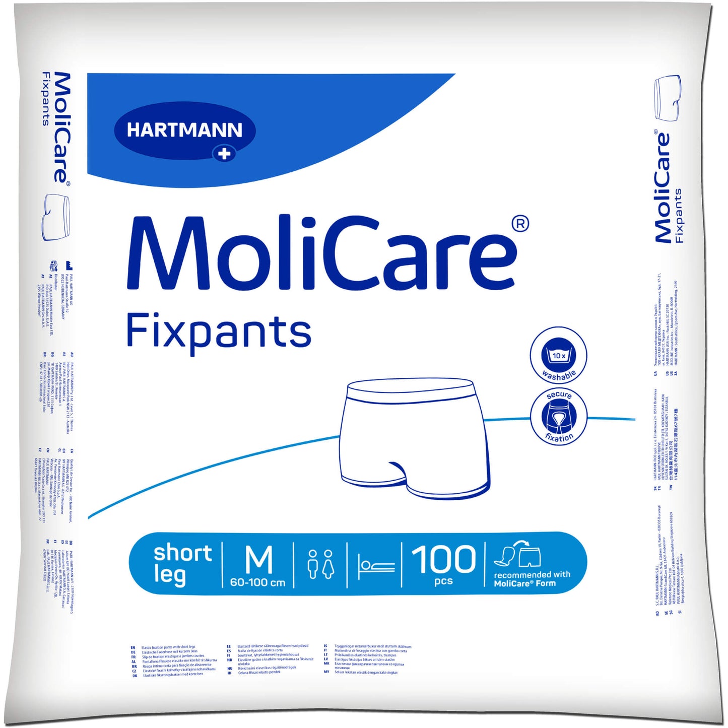 MOLICARE Fixpants short leg Gr.M 100 St