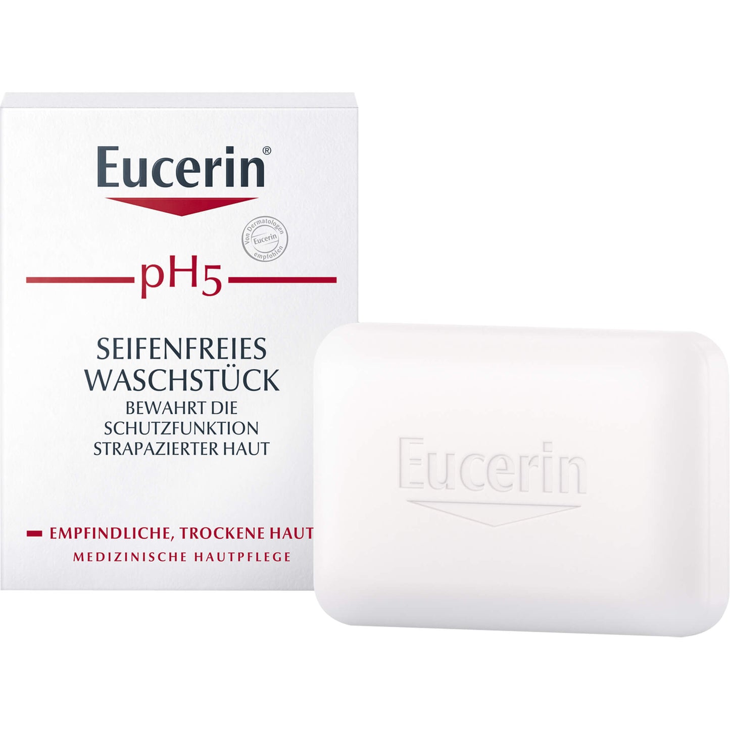 EUCERIN pH5 seifenfreies Waschstück empfindl.Haut 100 g