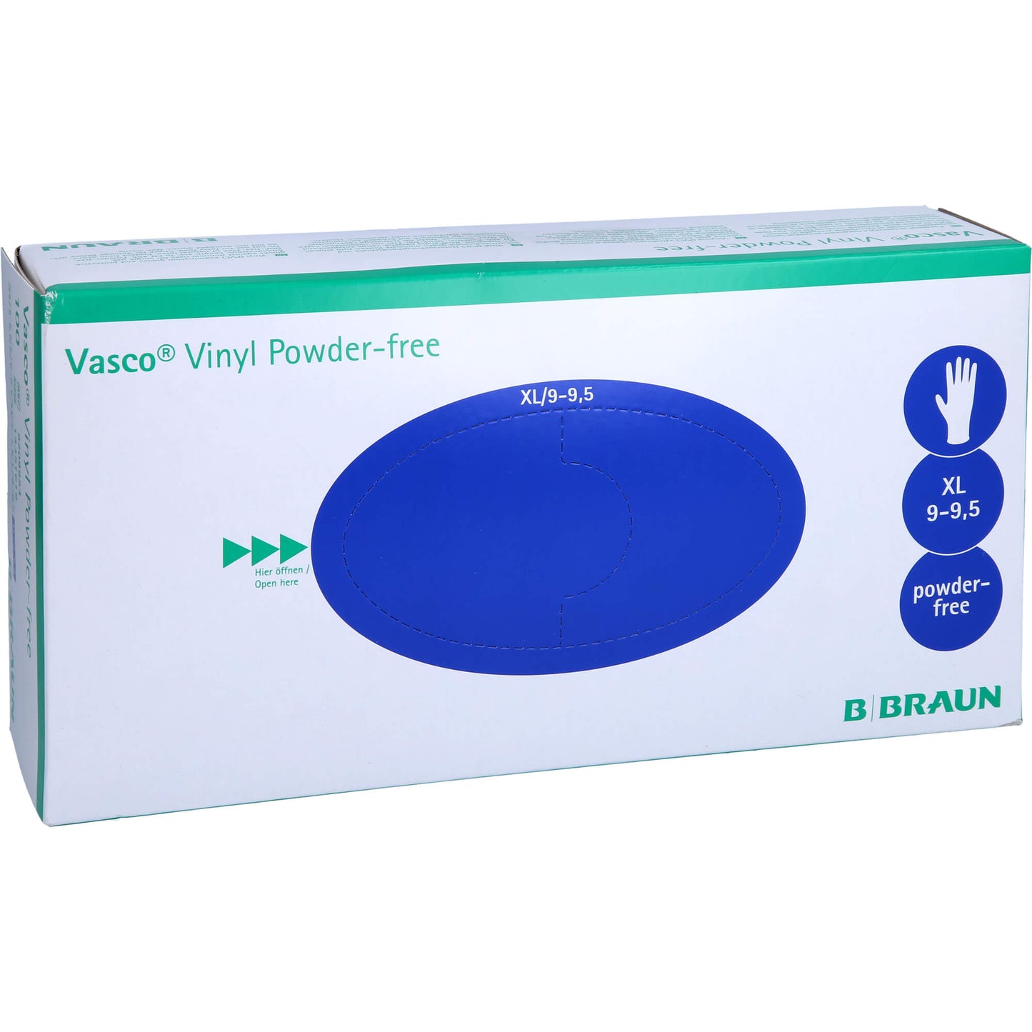VASCO Vinyl powderfree Unt.Handsch.unsteril XL 100 St