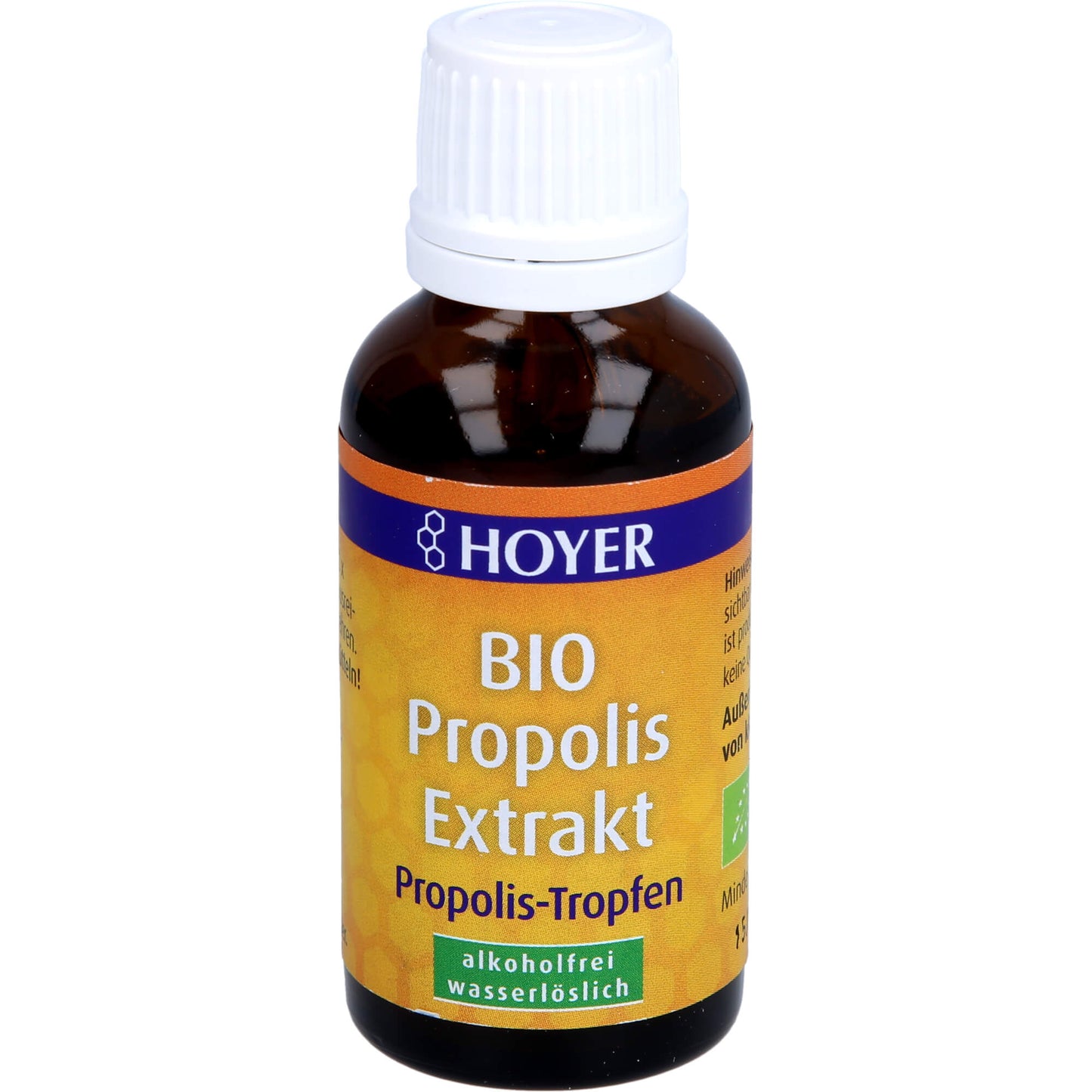 HOYER Propolis Extrakt Bio alkoholfrei wasserlösl. 30 ml