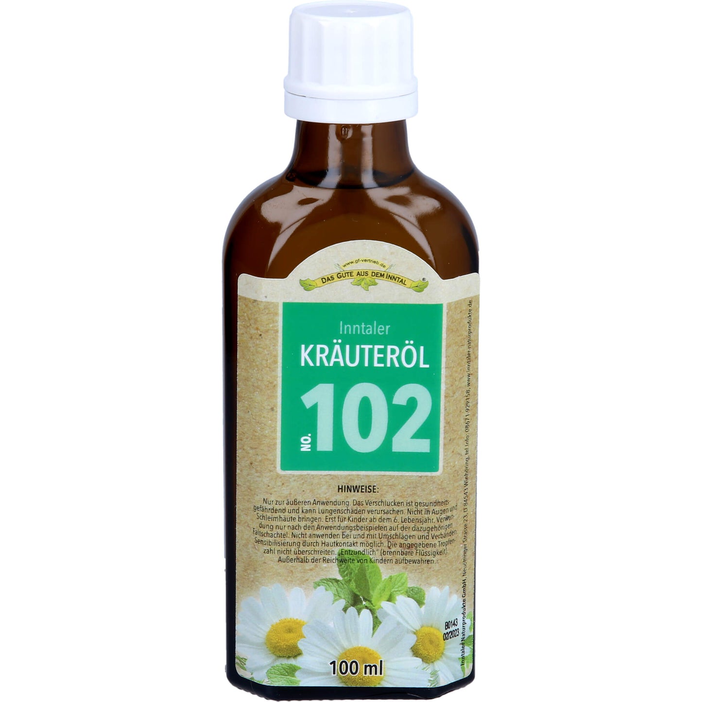 102 KRÄUTERÖL Inntaler 100 ml