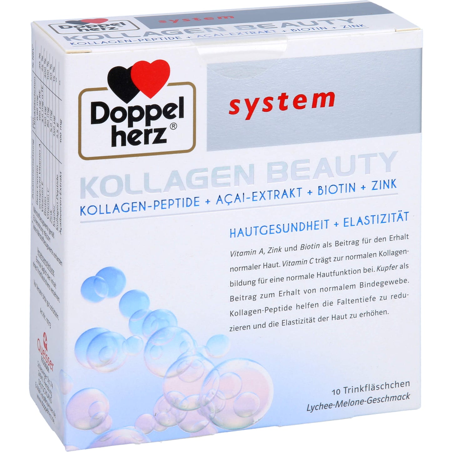 DOPPELHERZ Kollagen Beauty system Trinkfläschchen 10 St