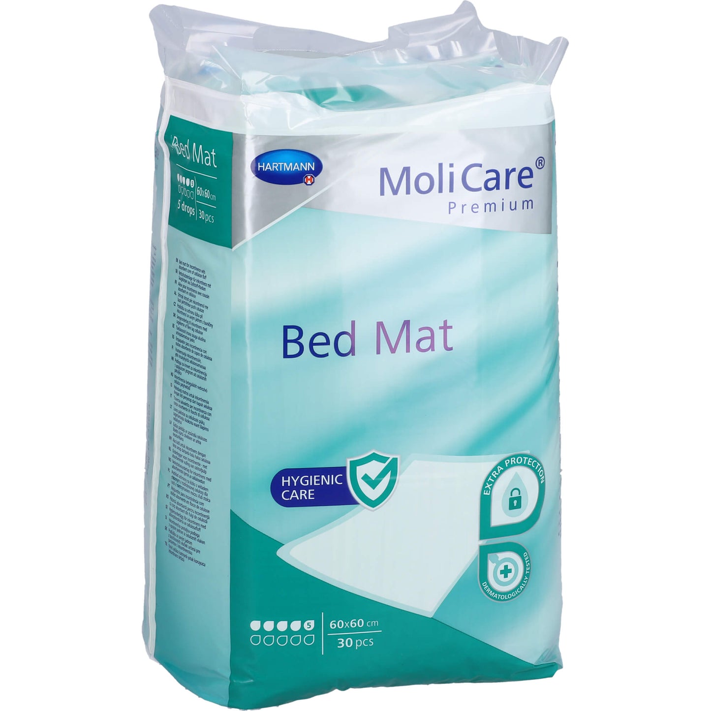 MOLICARE Premium Bed Mat 5 Tropfen 60x60 cm 30 St