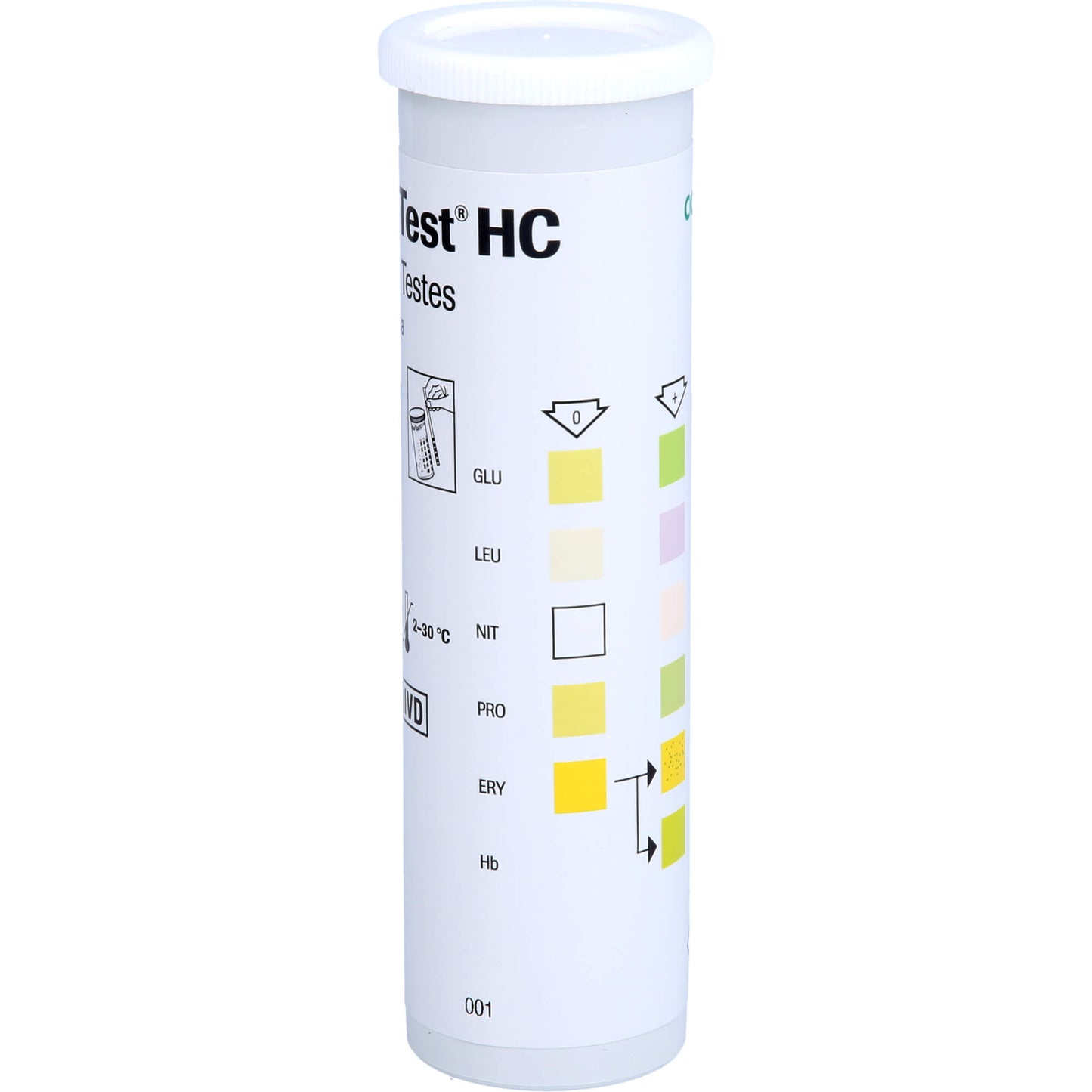 COMBUR 5 Test HC Teststreifen 10 St