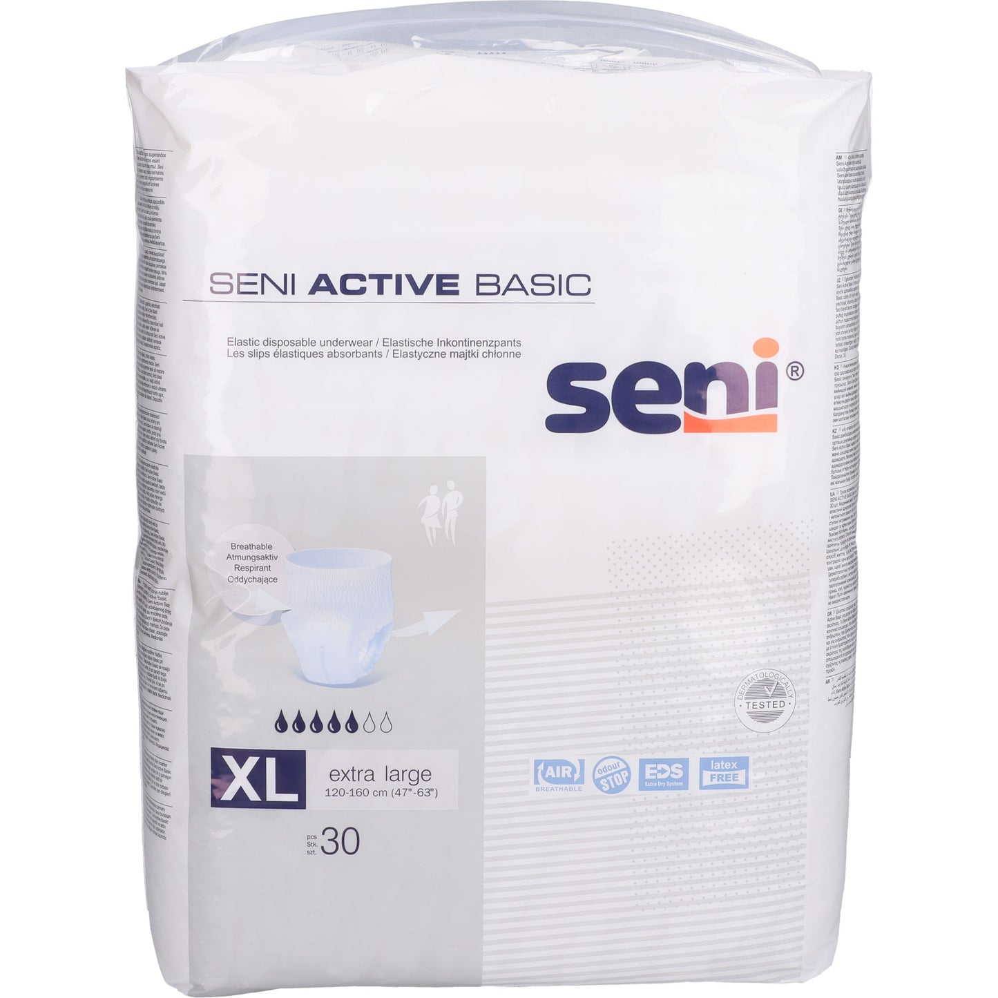 SENI Active Basic Inkontinenzpants XL 30 St