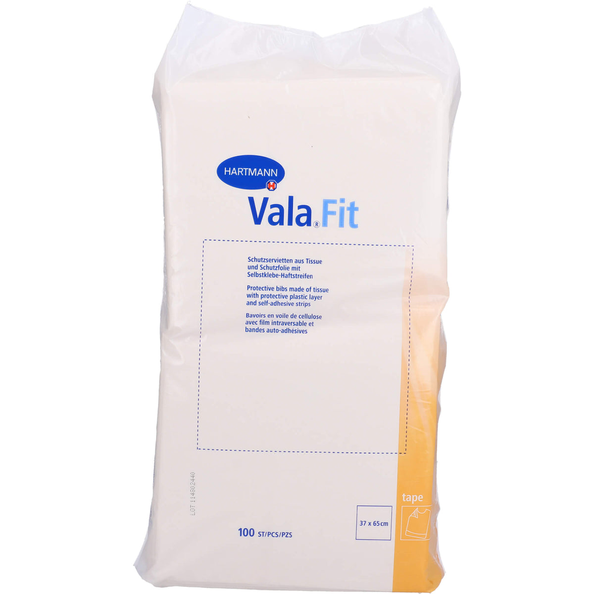 VALAFIT Tape Schutzlätzchen 37x65 cm 100 St