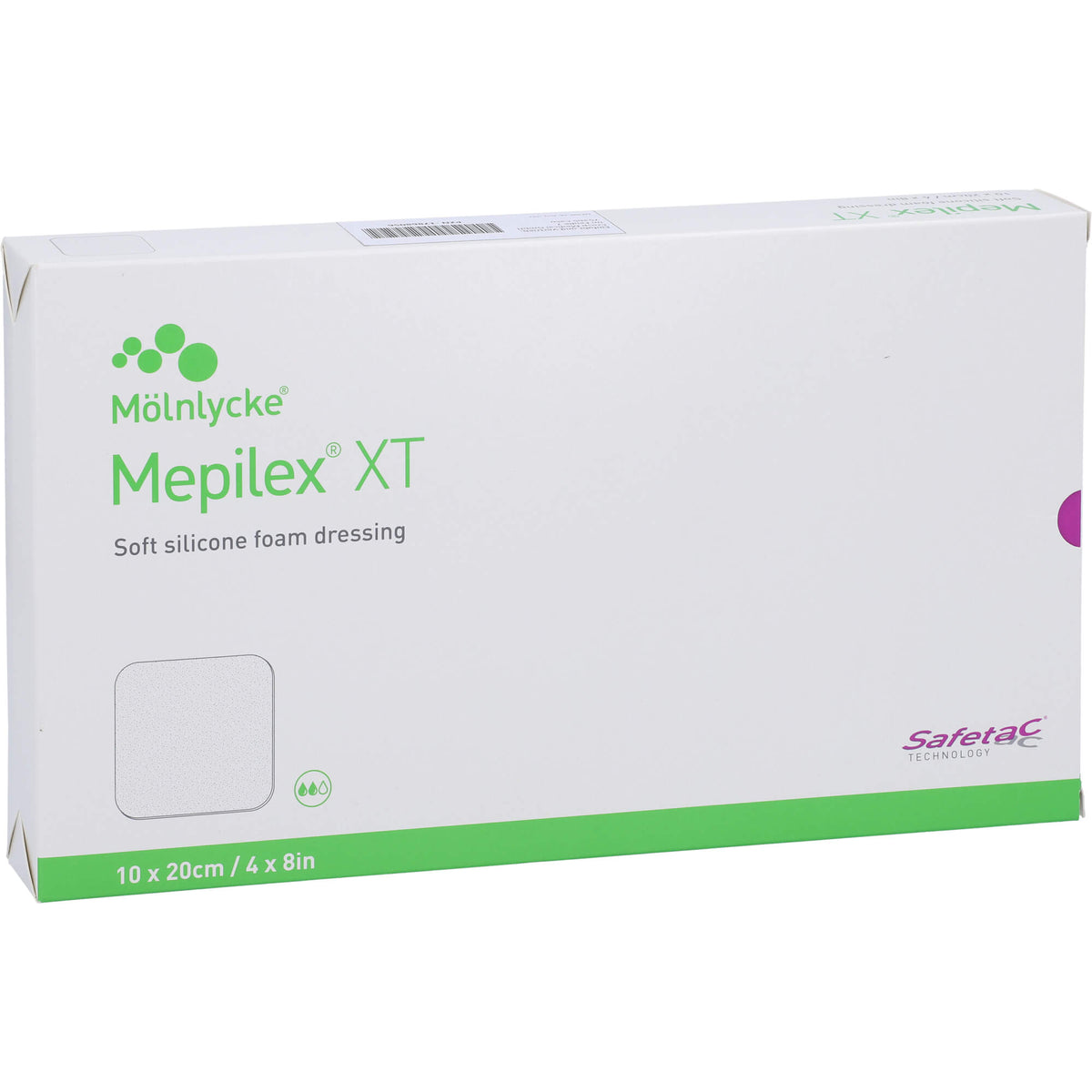 MEPILEX XT 10x20 cm Schaumverband 5 St