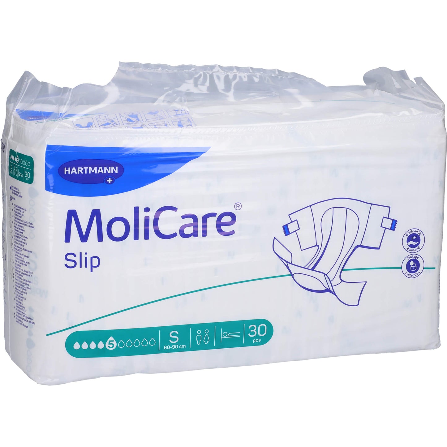 MOLICARE Slip 5 Tropfen Gr.S 30 St