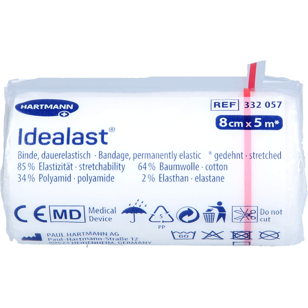 IDEALAST Universalbinde 8 cmx5 m weiß 1 St