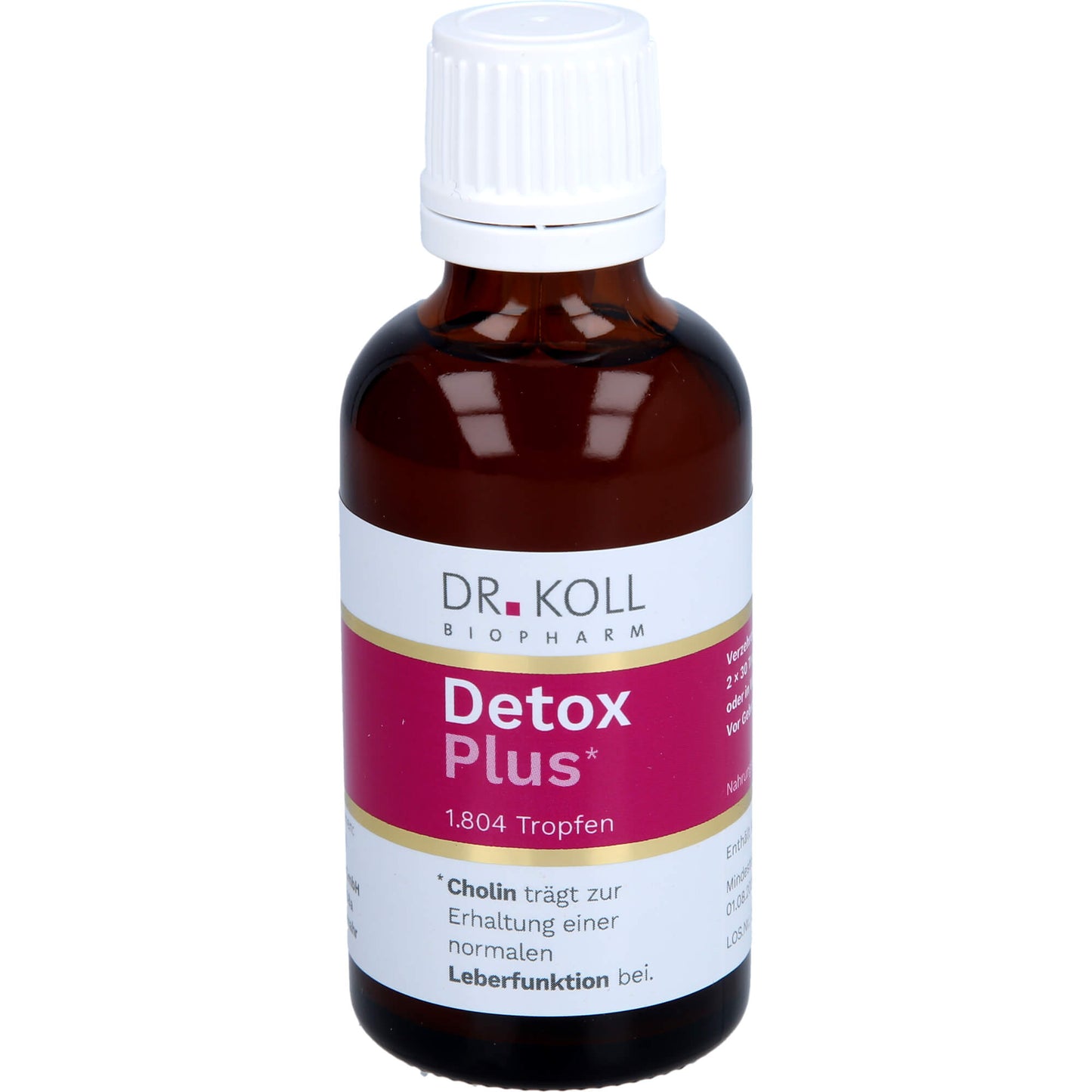 DETOX Plus Dr.Koll Gemmo Komplex Cholin Tropfen 50 ml