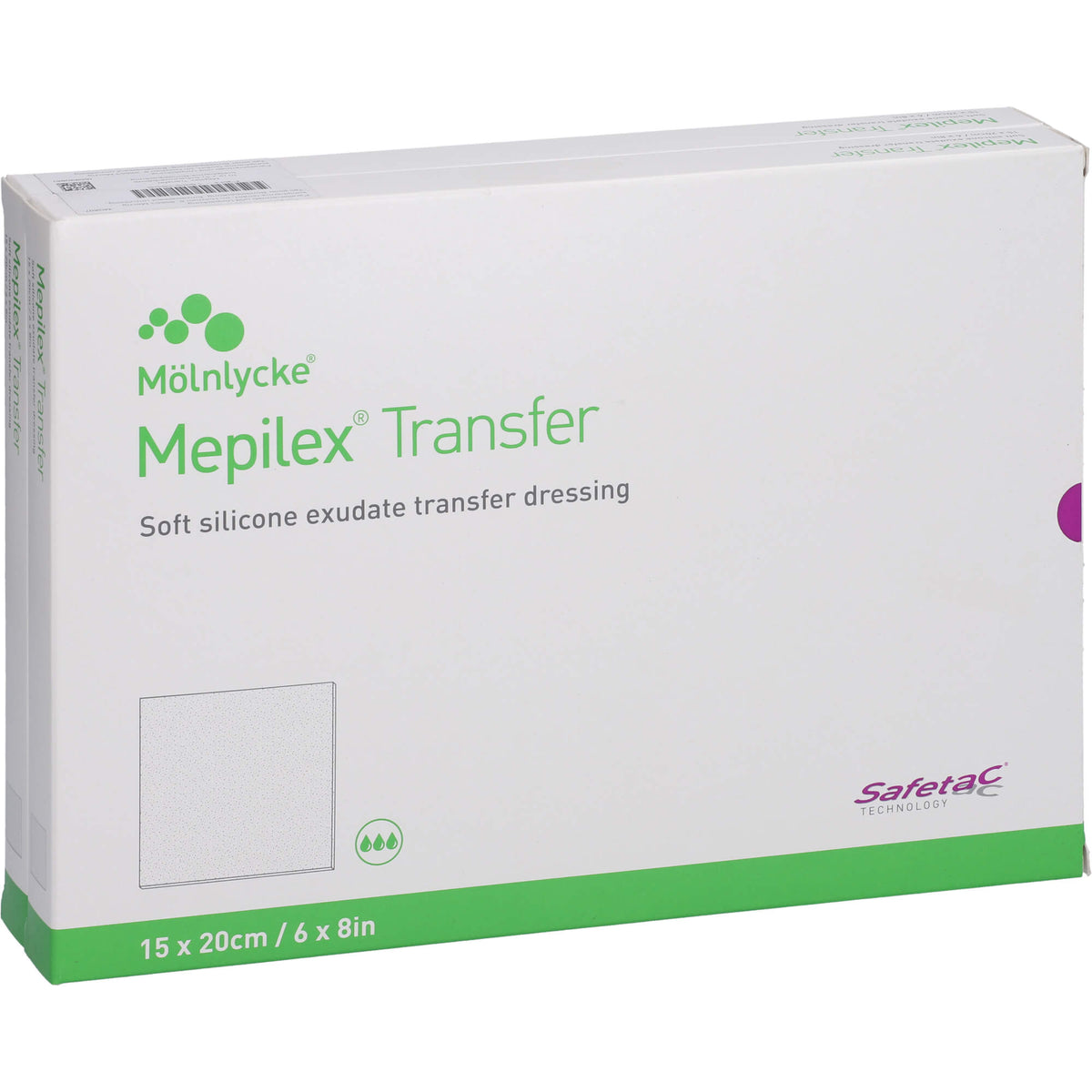 MEPILEX Transfer Schaumverband 15x20 cm steril 10 St