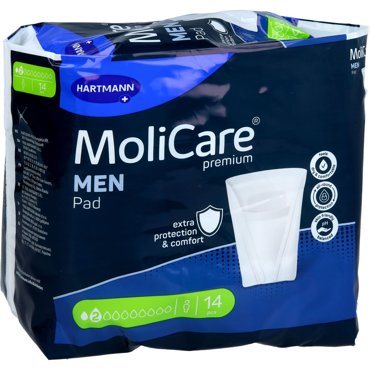 MOLICARE Premium MEN Pad 2 Tropfen 14 St
